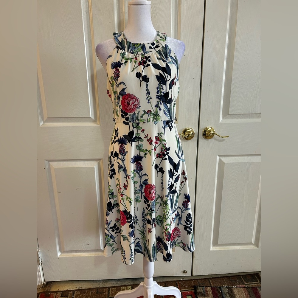 Bold floral Tommy Hilfiger dress, size 4
